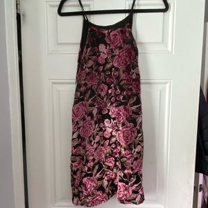 Aqua Dress / Pink and Black New with Tag